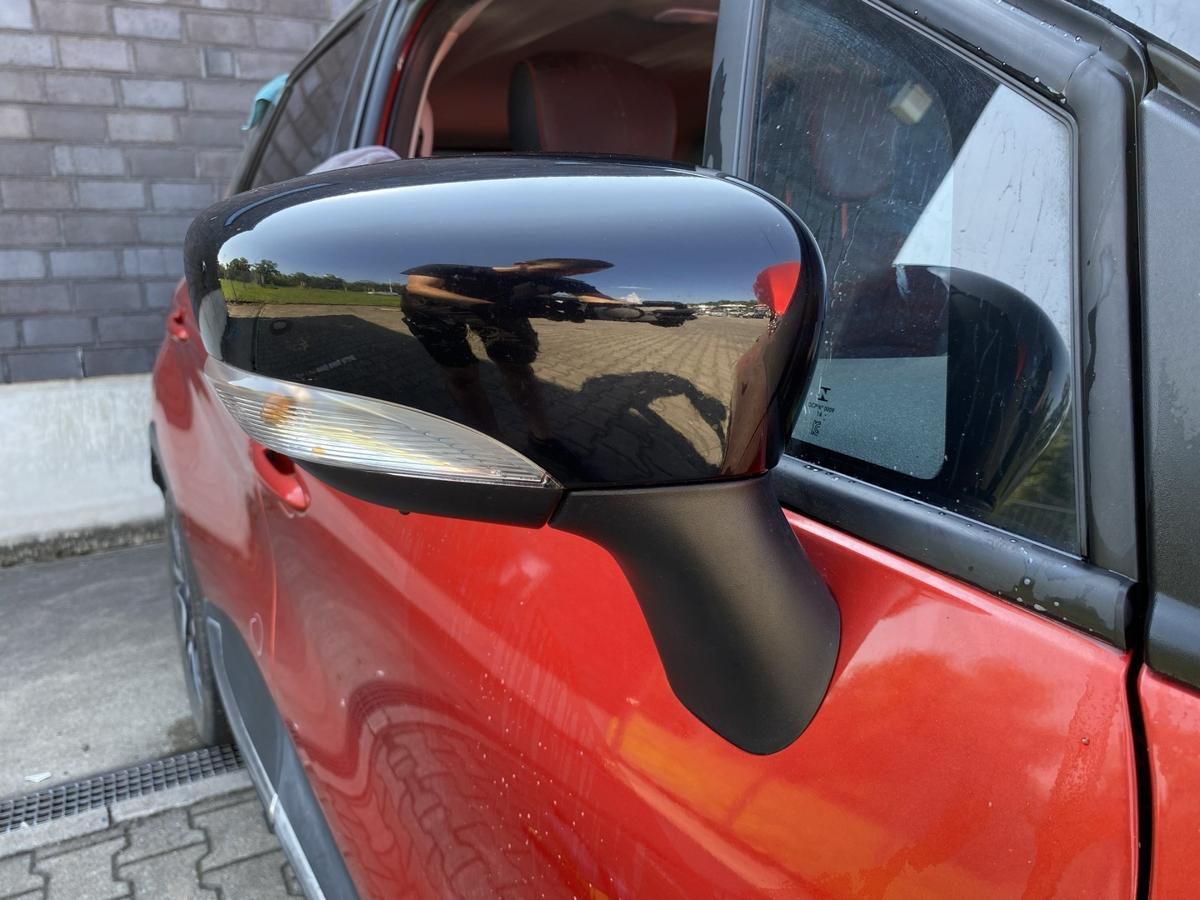 Renault Capture 1 original Au&szlig;enspiegel rechts elektrisch anklappbar BIXPA Rouge Flamme Bj.2017